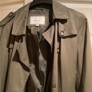 Bass Trench jacket size Medium
